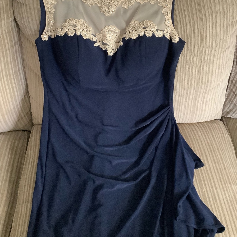 Beautiful Mother of The Bride Gown.  Worn once at my daughter’s wedding. Ex